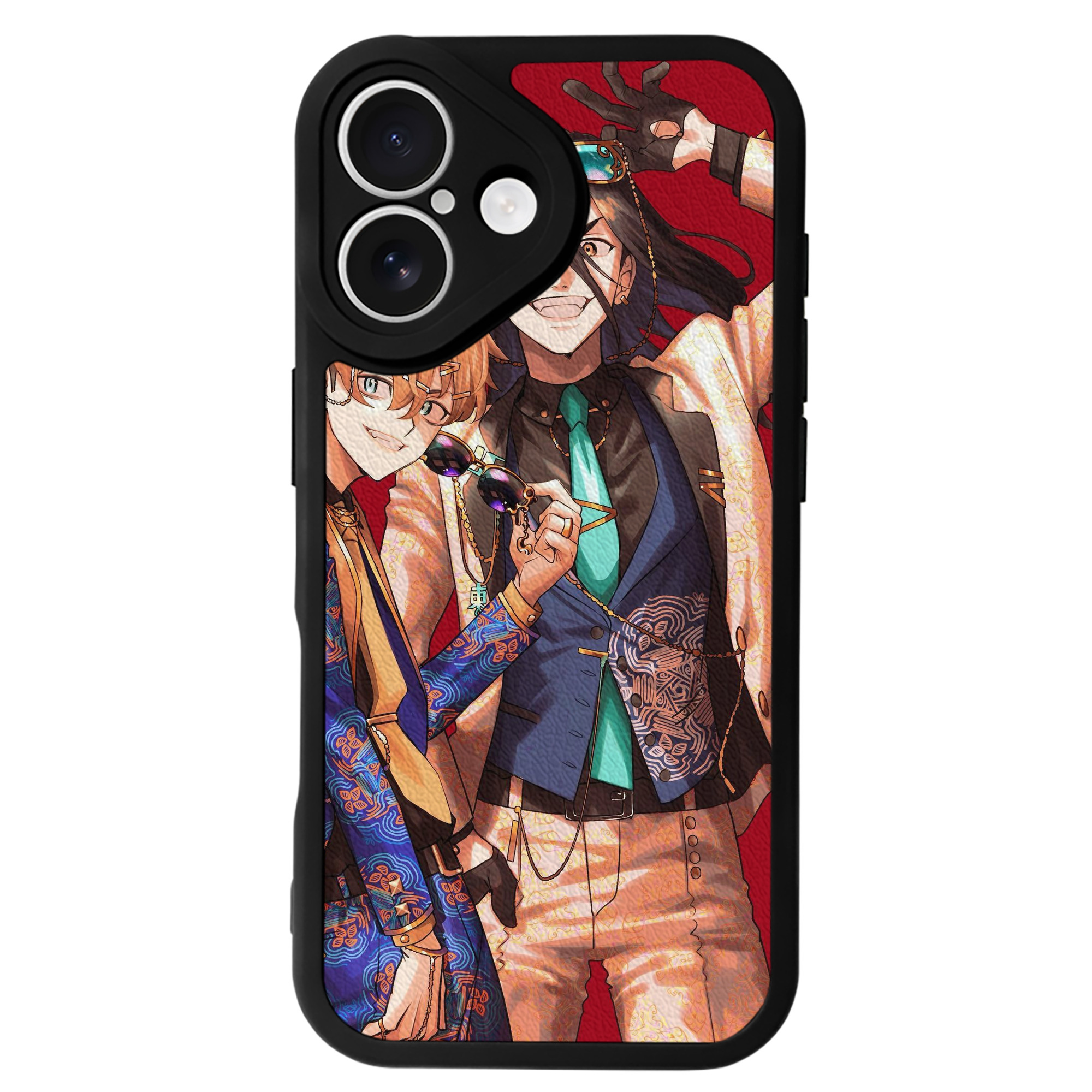 （画像用） 東京リベンジャーズ Tokyo Revengers 【iPhone 16シリーズ対応】シリコンスマホケース（レザー調） 材質：シリコン